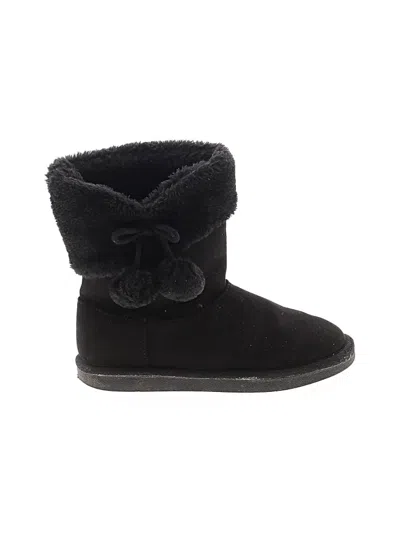 Pre-owned Thereabouts Kids' Ankle Boots In Black