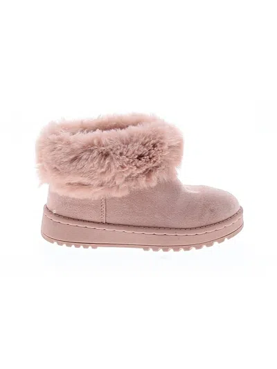 Pre-owned Thereabouts Kids' Ankle Boots In Pink