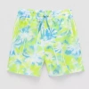 Thereabouts Boys Above The Knee Swim Trunks In Blue