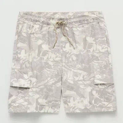 Thereabouts Cargo Little & Big Kid Boys Moisture Wicking Adaptive Easy-on + Easy-off Seated Wear Hybrid Short In Multi