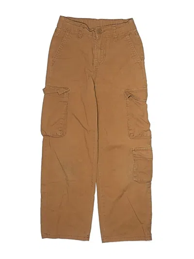 Pre-owned Thereabouts Kids' Cargo Pants In Brown