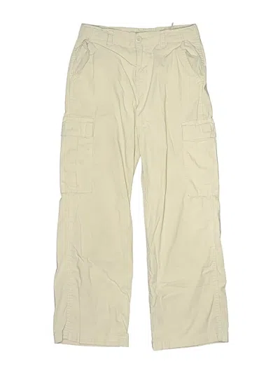Pre-owned Thereabouts Kids' Cargo Pants In Ivory