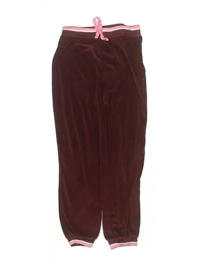 Pre-owned Thereabouts Kids' Casual Pants In Burgundy