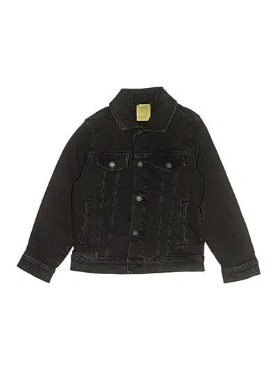 Pre-owned Thereabouts Kids' Denim Jacket In Black