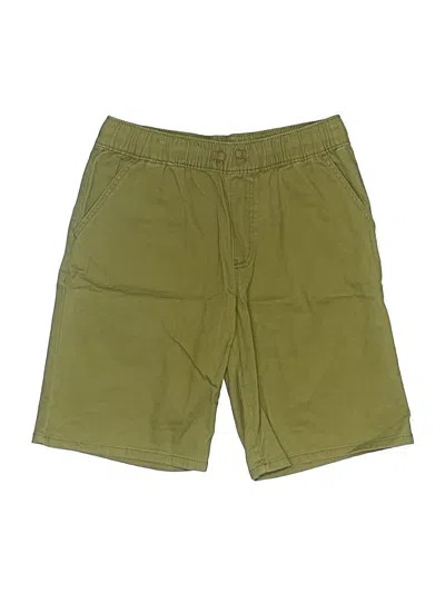Pre-owned Thereabouts Kids' Khaki Shorts In Green