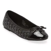 Thereabouts Lexa Little & Big Kid Girls Cap Closed Toe Ballet Flats In Black
