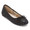 Thereabouts Lexi Little & Big Kid Girls Round Closed Toe Ballet Flats In Black