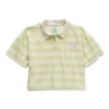 Thereabouts Little & Big Girls Short Sleeve Polo Shirt In Green