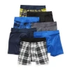 Thereabouts Little & Big Kid Boys 7 Pack Boxer Briefs 338663 In Black