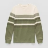 Thereabouts Little & Big Kid Boys Crew Neck Long Sleeve Regular Fit Thermal Top In Green
