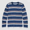 Thereabouts Little & Big Kid Boys Crew Neck Long Sleeve T-shirt In Blue
