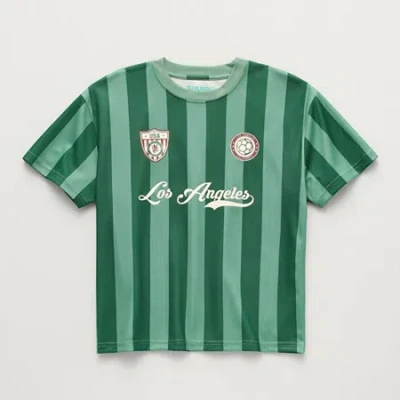Thereabouts Little & Big Kid Boys Crew Neck Short Sleeve Jersey In Green