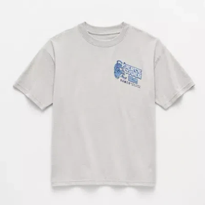 Thereabouts Little & Big Kid Boys Crew Neck Short Sleeve Oversized Graphic T-shirt In White