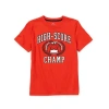 Thereabouts Little & Big Kid Boys Crew Neck Short Sleeve Regular Fit Graphic T-shirt In Red