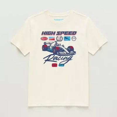 Thereabouts Little & Big Kid Boys Crew Neck Short Sleeve Regular Fit Graphic T-shirt In Neutral
