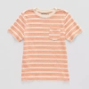 Thereabouts Little & Big Kid Boys Crew Neck Short Sleeve T-shirt In Orange
