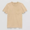 Thereabouts Little & Big Kid Boys Crew Neck Short Sleeve T-shirt In Sand