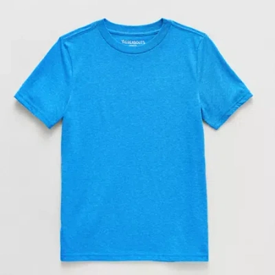 Thereabouts Little & Big Kid Boys Crew Neck Short Sleeve T-shirt In Blue
