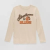 Thereabouts Little & Big Kid Boys Easy-on + Easy-off Sensory Friendly Crew Neck Long Sleeve Adaptive Regular Fit In Sand