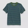 Thereabouts Little & Big Kid Boys Easy-on + Easy-off Sensory Friendly Crew Neck Short Sleeve Adaptive T-shirt In Green