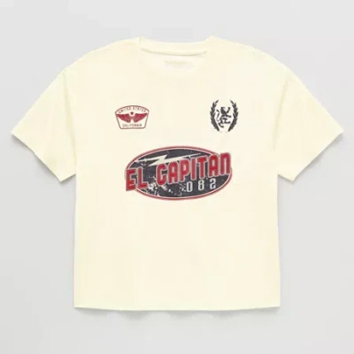 Thereabouts Little & Big Kid Boys Easy-on + Easy-off Sensory Friendly Crew Neck Short Sleeve Adaptive Jersey In Yellow