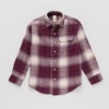 Thereabouts Little & Big Kid Boys Long Sleeve Regular Fit Flannel Shirt In Red