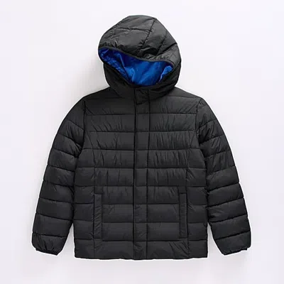 Thereabouts Little & Big Kid Boys Midweight Puffer Jacket In Black