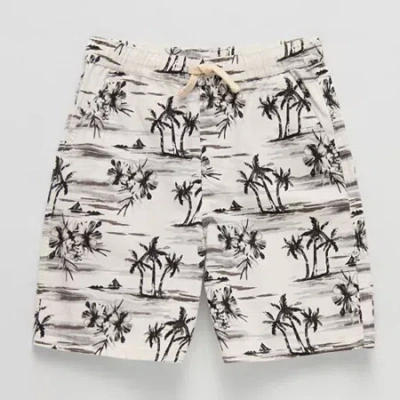 Thereabouts Little & Big Kid Boys Pull-on Short In White