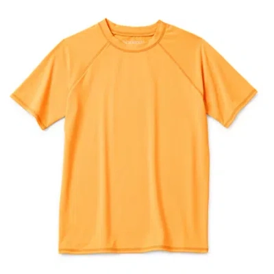 Thereabouts Little & Big Kid Boys Rash Guard In Orange