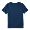 Thereabouts Little & Big Kid Boys Sensory Friendly Crew Neck Short Sleeve Adaptive T-shirt In Blue