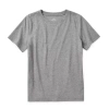 Thereabouts Little & Big Kid Boys Sensory Friendly Crew Neck Short Sleeve Adaptive T-shirt In Gray