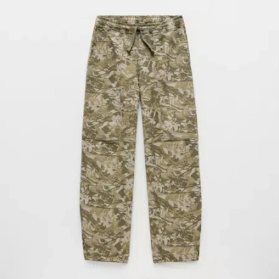 Thereabouts Little & Big Kid Boys Straight Baggy Fit Pull-on Pant In Green