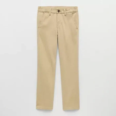 Thereabouts Little & Big Kid Boys Straight Regular Fit Flat Front Pant In Multi