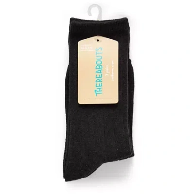 Thereabouts Little & Big Kid Boys Trouser Socks In Black
