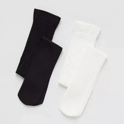 Thereabouts Little & Big Kid Girls 2-pc. Tights In Black