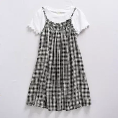 Thereabouts Little & Big Kid Girls 2-pc. Sleeveless A-line Dress In Multi