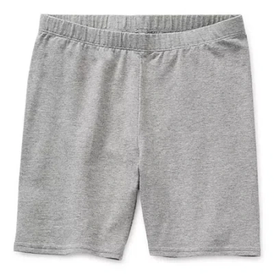 Thereabouts Little & Big Kid Girls 5" Bike Short In Gray