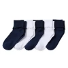Thereabouts Little & Big Kid Girls 5 Pair Turncuff Socks In Blue