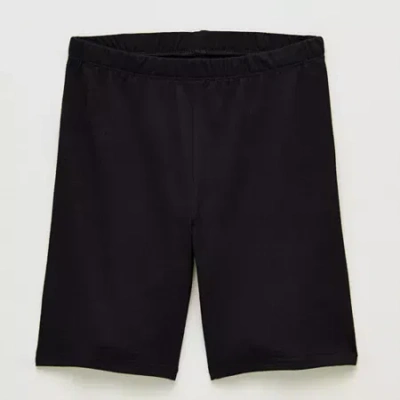 Thereabouts Little & Big Kid Girls 6" Bike Short In Brown