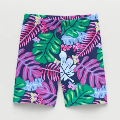 Thereabouts Little & Big Kid Girls 6" Bike Short In Multi