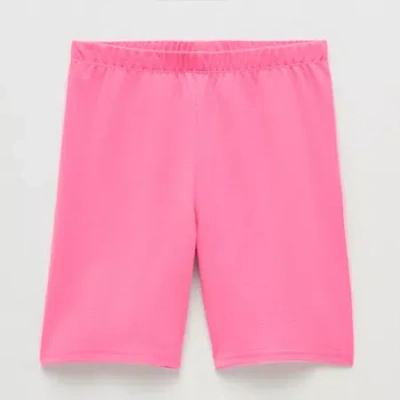 Thereabouts Little & Big Kid Girls 6" Bike Short In Pink
