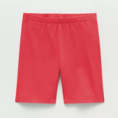 Thereabouts Little & Big Kid Girls 6" Bike Short In Red