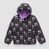 Thereabouts Little & Big Kid Girls Adaptive Easy-on + Easy-off Midweight Puffer Jacket In Purple