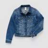 Thereabouts Little & Big Kid Girls Denim Lightweight Trucker Jacket In Blue