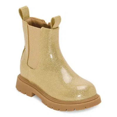 Thereabouts Little & Big Kid Girls Elisa Flat Heel Chelsea Boots In Multi