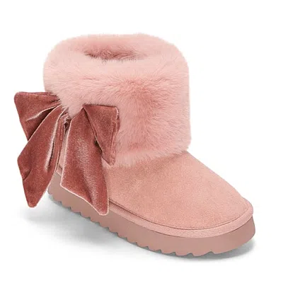 Thereabouts Little & Big Kid Girls Everly Flat Heel Winter Boots In Pink