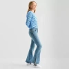 Thereabouts Little & Big Kid Girls Flare Leg Jean In Blue