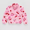 Thereabouts Little & Big Kid Girls Fleece Ultra Lightweight Jacket In Pink