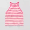 Thereabouts Little & Big Kid Girls Halter Neck Sleeveless Tank Top In Pink