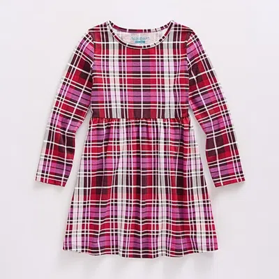 Thereabouts Little & Big Kid Girls Long Sleeve A-line Dress In Black